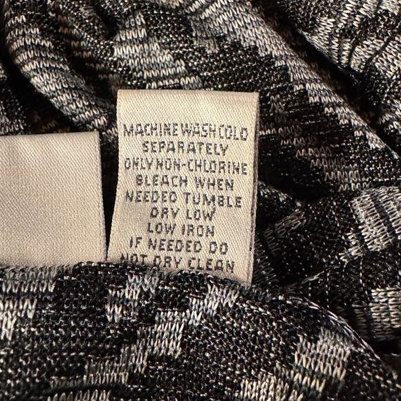 Chico’s SZ 3 (X-Large) Malley Open-Front Jacket Draped Long Sleeve Stretch Multi - Picture 7 of 7